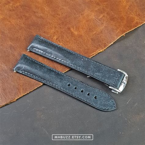 omega seamaster leather strap replacement